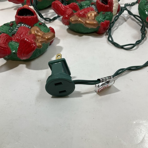 Elmo Sesame Street Christmas Light Set 10 Indoor/Outdoor 1998 Works Great - Picture 5 of 10